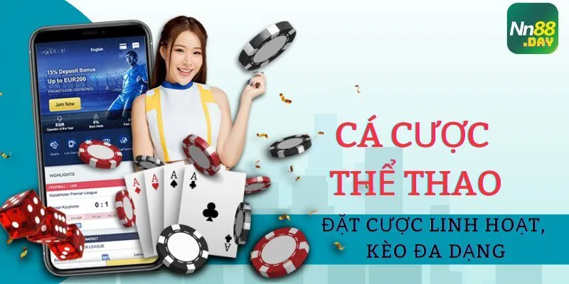 Cá cược thể thao – Đặt cược linh hoạt, kèo đa dạng 
