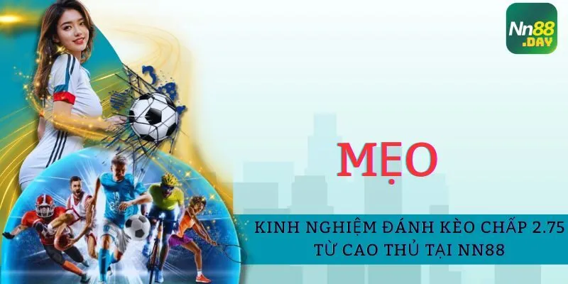 Kinh nghiệm đánh kèo chấp 2.75 từ cao thủ tại NN88